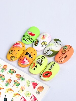 NAILCRUST 5D #19 Fruits