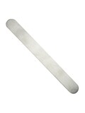 Stainless steel manicure file straight