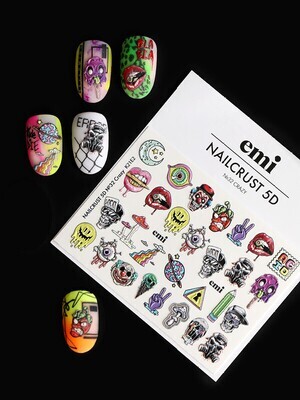 NAILCRUST 5D #32 Crazy