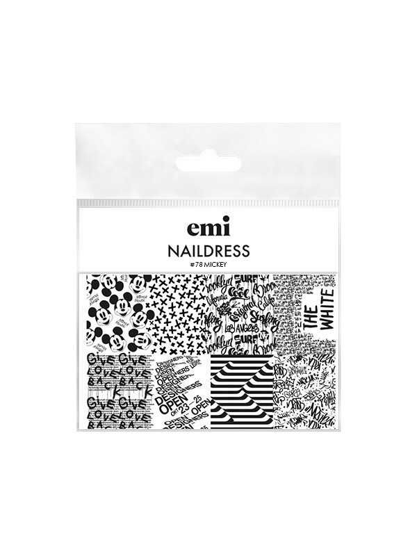 Naildress Slider Design #78 Mickey