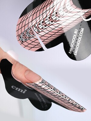 Nail forms single use, 100 pcs.