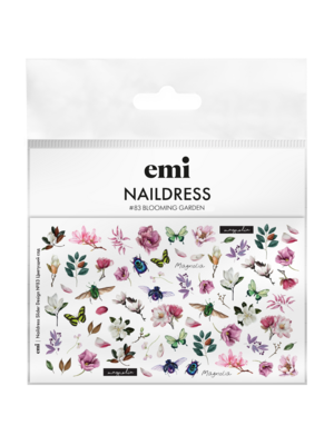 Naildress Slider Design #83 Blooming garden