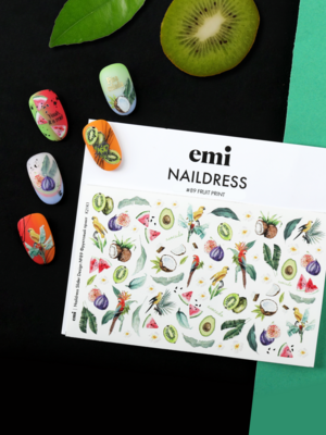 Naildress Slider Design #89 Fruit Print