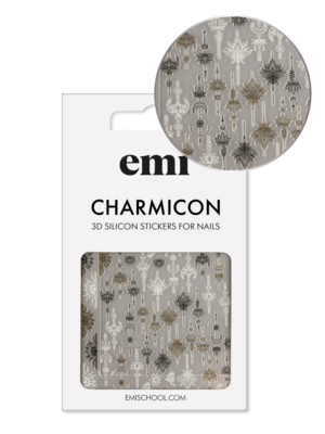 Charmicon 3D Silicone Stickers #223 Boho