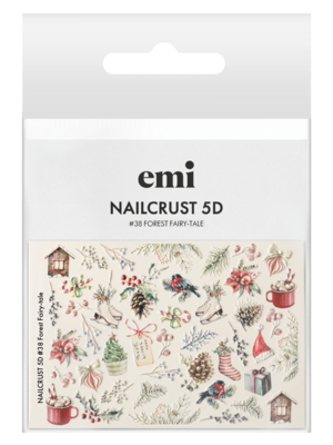 NAILCRUST 5D #38 Forest Fairy-tale