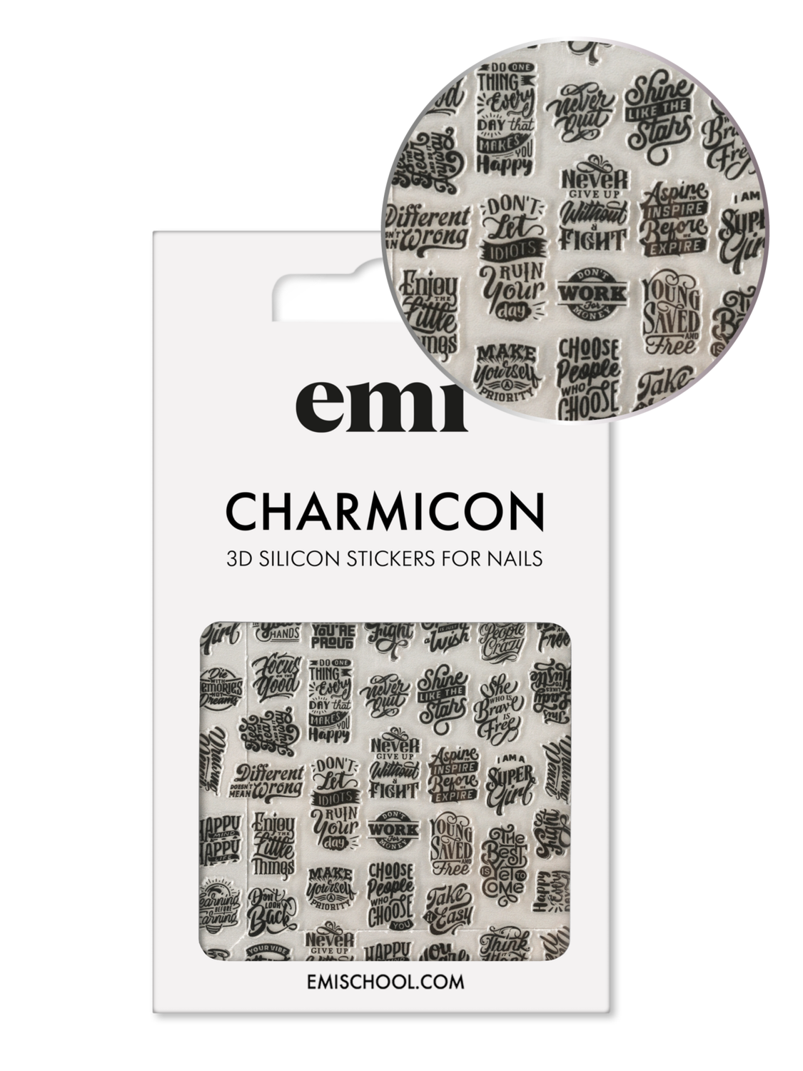 Charmicon 3D Silicone Stickers #230 Streetstyle