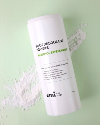 EMI Foot Deodorant Powder, 150 g.
