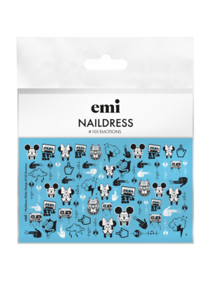 Naildress Slider Design #105 Emotions