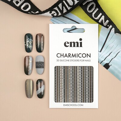Charmicon 3D Silicone Stickers #244 Oh la la