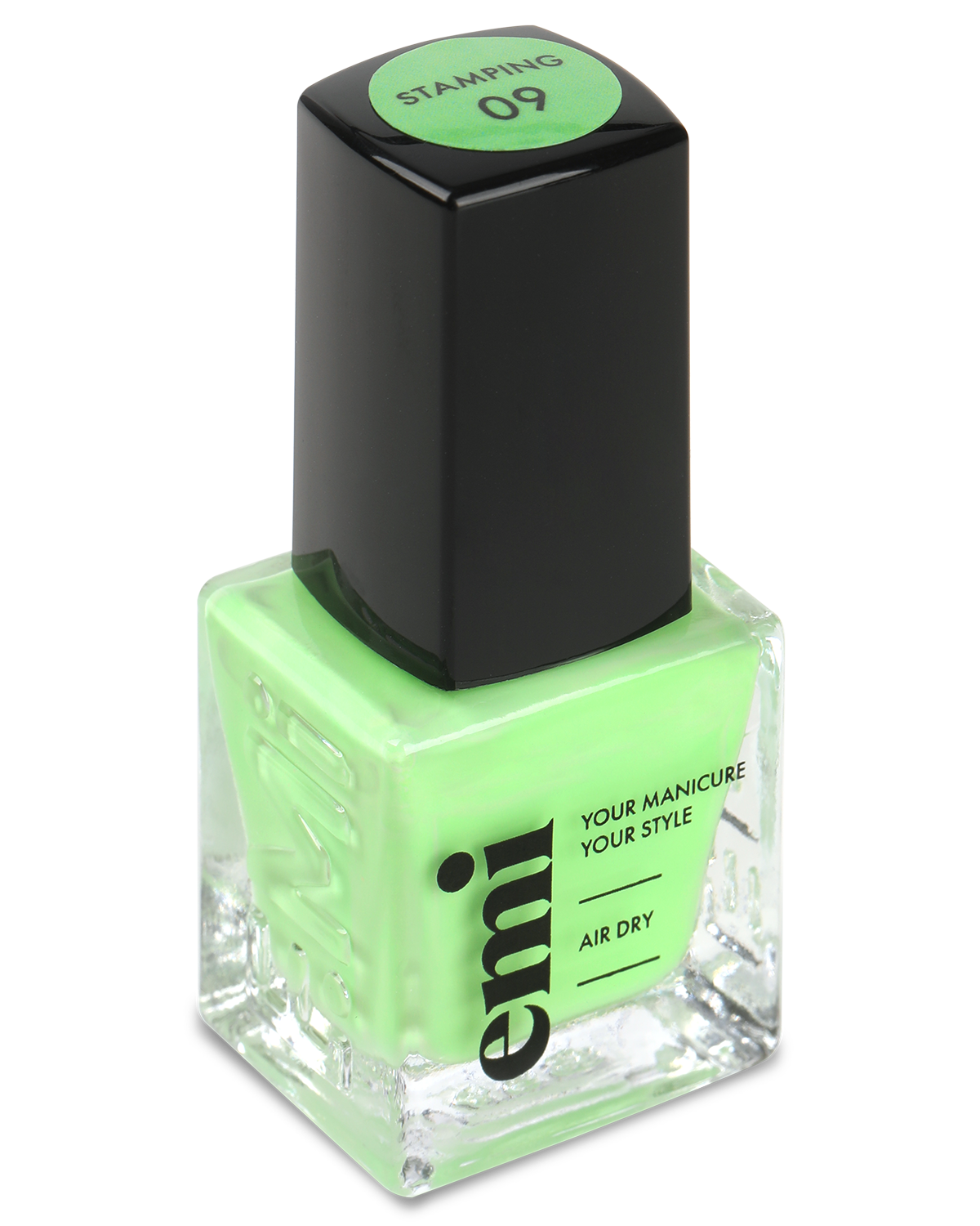 Nail Polish for Stamping Light Green #9, 9 ml.