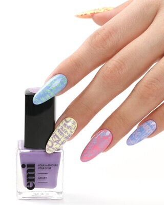 Nail Polish for Stamping Violet #11, 9 ml.
