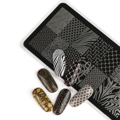 Stamping plate #13 Textures