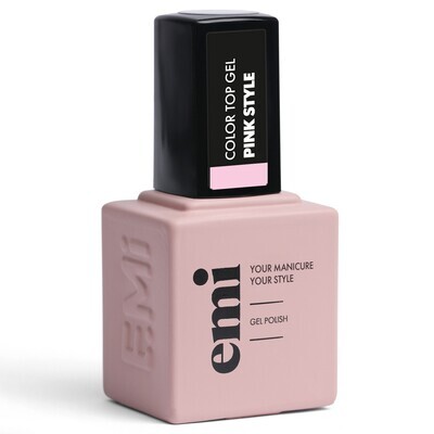 E.MiLac Color Top Pink Style, 9 ml.