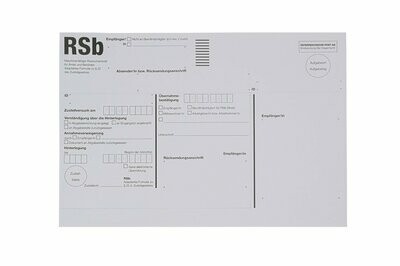 Rsb-Etikett "PRIO" ab 1 Karton