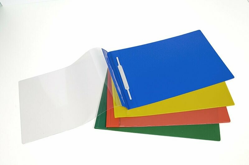 Plastik-Schnellhefter blau