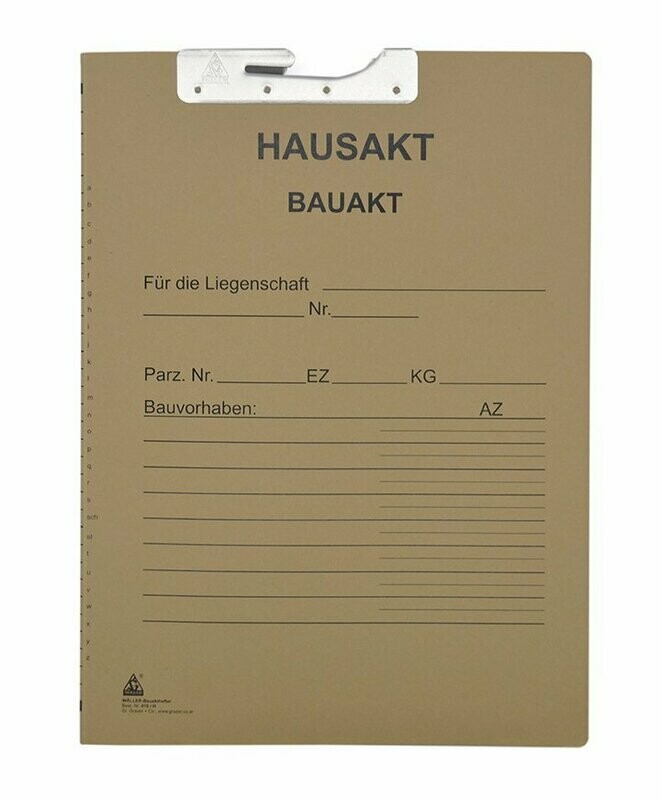 WÄLLER Hausakthefter, 10 mm, Rechtsheftung