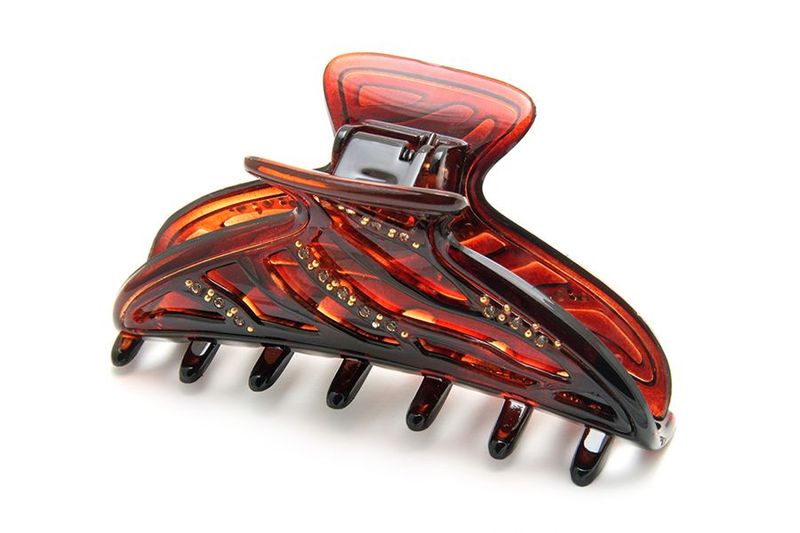 Заколка для волос "Франция ручной работы"