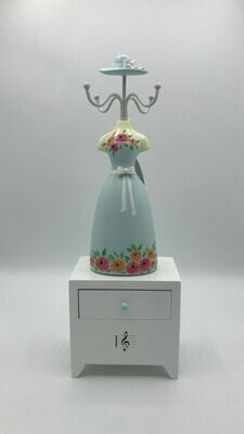 Manichino Carillon PortaGioielli Azzurro Manichino Carillon PortaGioielli Azzurro
