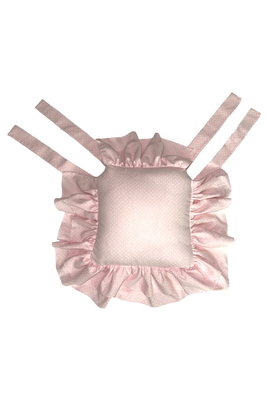 Coprisedia Con Gala Rosa a Pois