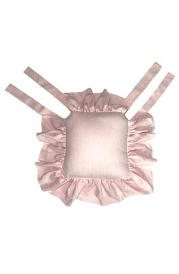 Coprisedia Con Gala Rosa a Pois
