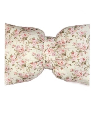 Cuscino Fiocco Con Rose 60 cm