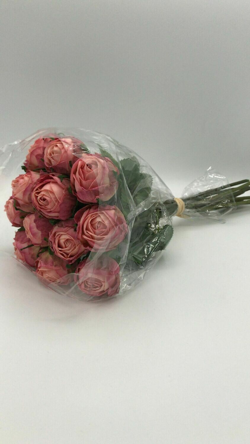 Fascio Rosine Romantiche Red Rose x12