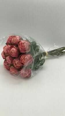 Fascio Rosine Romantiche Red Rose x12 Fascio Rosine Romantiche Red Rose x12