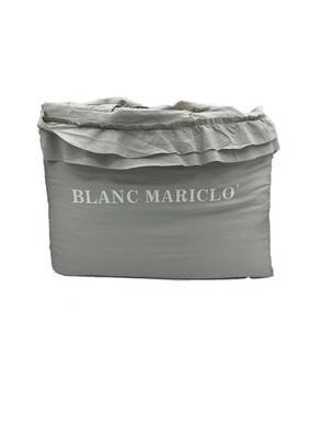 Boutis Con Gala Matrimoniale Grigio BLANC MARICLÒ
