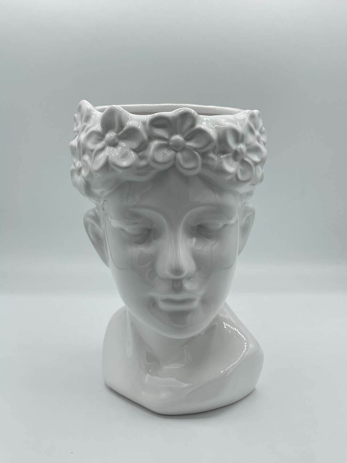 Vaso Testa In Ceramica 19 cm