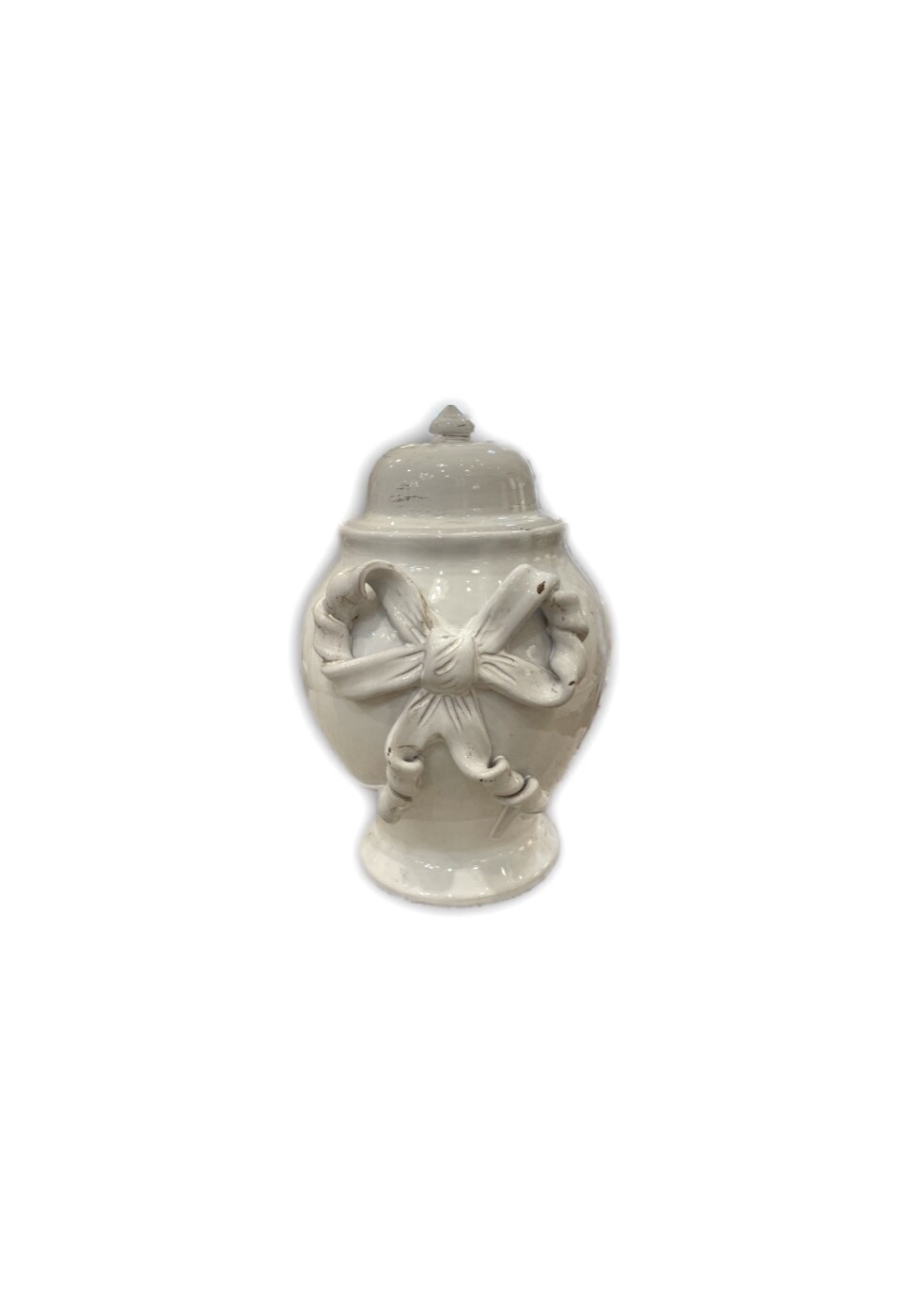 Potiche Fiocco Shabby 32 cm