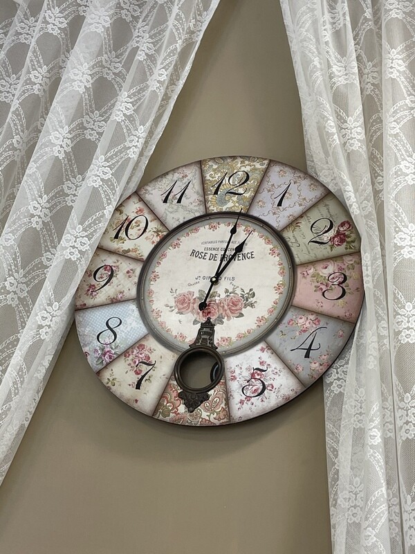 Orologio a muro Rose De Provence 60 cm