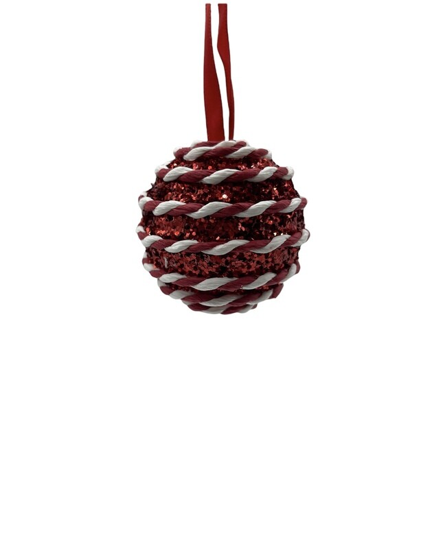 Pallina Dolciume Per Albero Per Albero Rossa Piccola