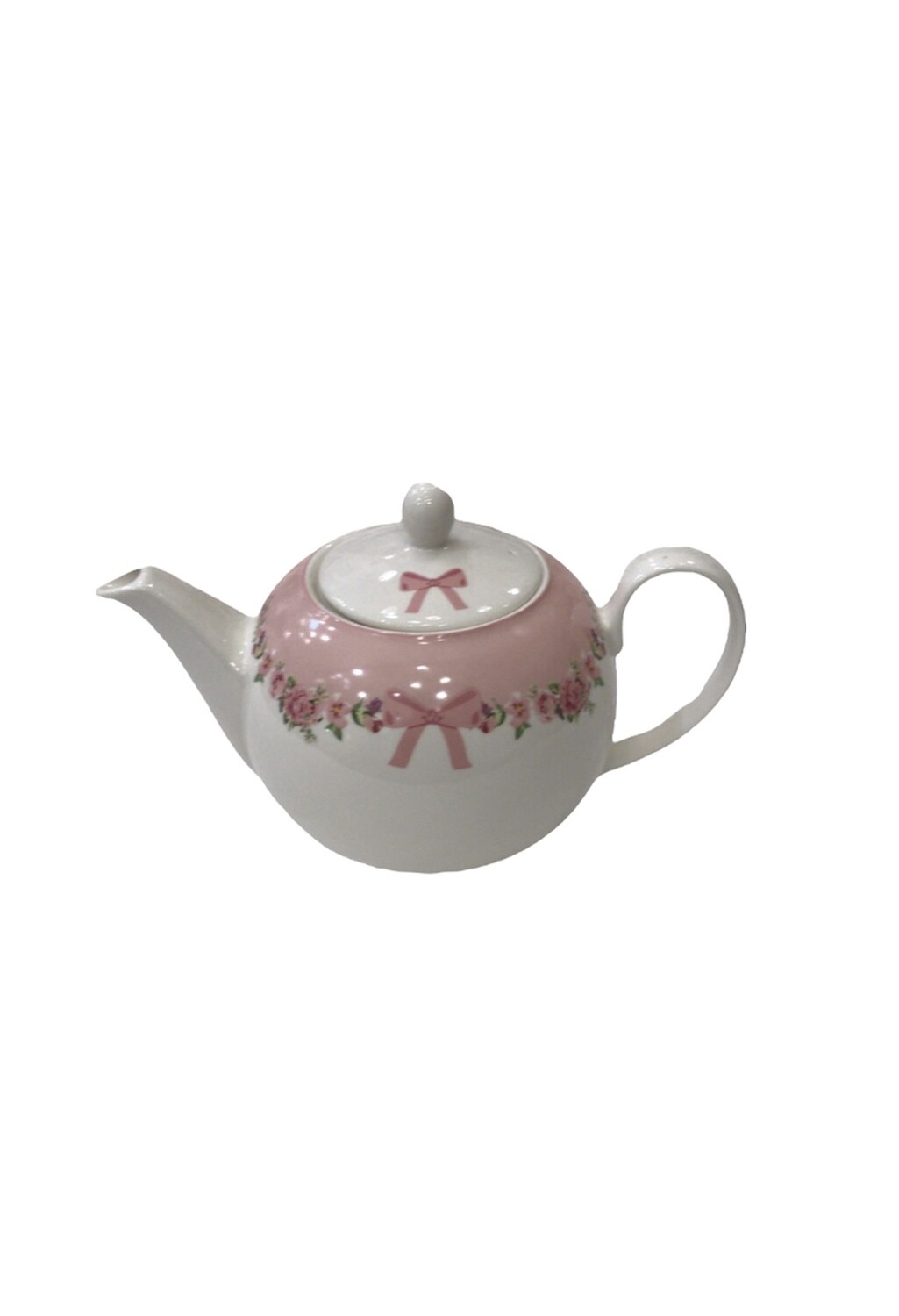 Teiera L’Arte di Nacchi Pink Bow