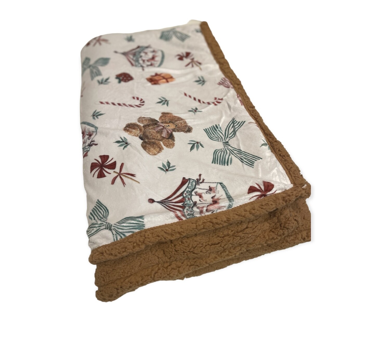 Plaid SHERPA Orso 420 gr. 140x170cm Blanc Mariclò