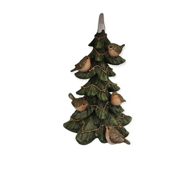 Albero uccellini  Resina 25 cm