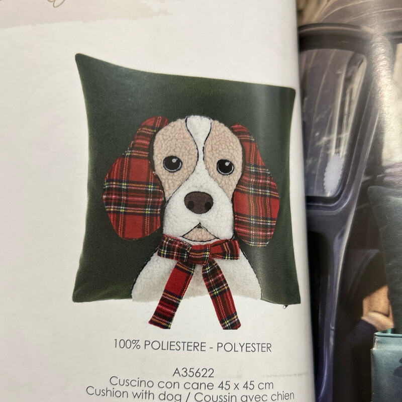 Cuscino con cane Blanc Mariclo ‘