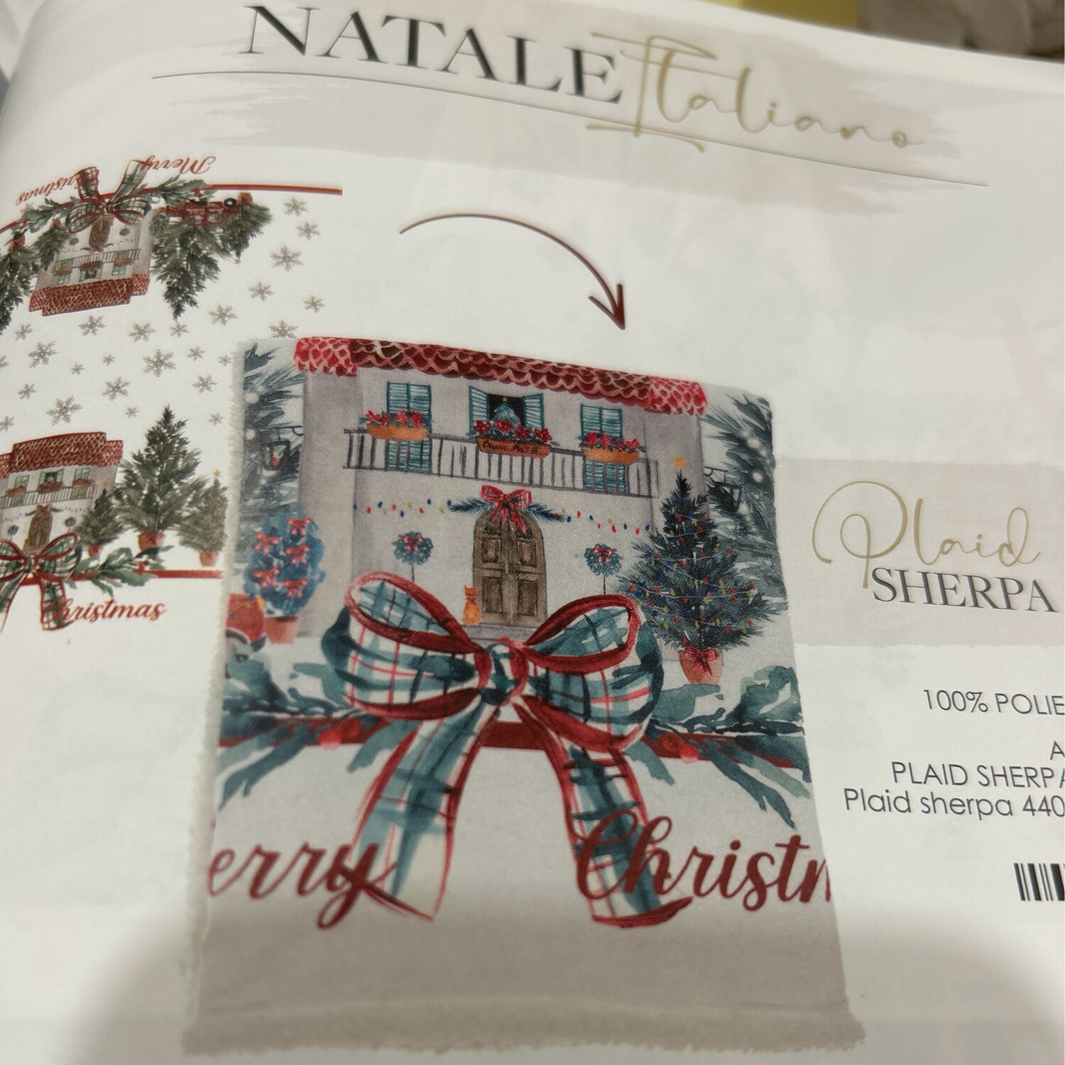 Plaid SHERPA 440 gsm 170x140 cm Blanc Mariclo ‘