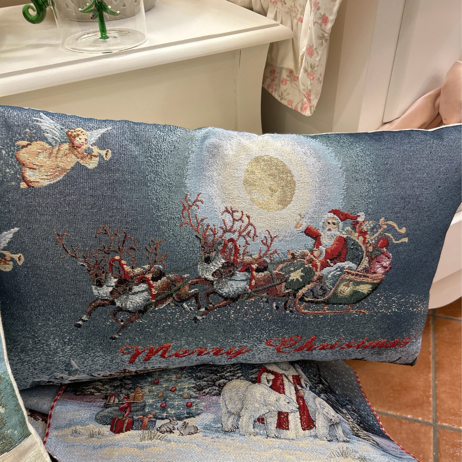 Cuscino Babbo Natale Portadoni Natale