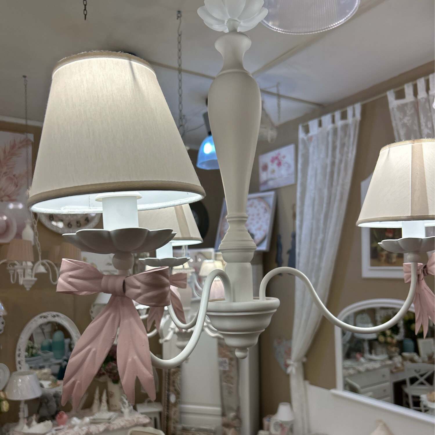 Lampadario con Fiocco Miù 3/5 Luci