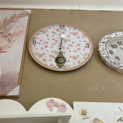 Orologio diametro 60 stile Shabby