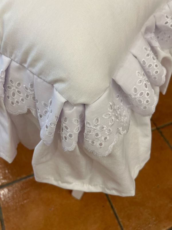 Coprisedia con Gala Chic Bianco