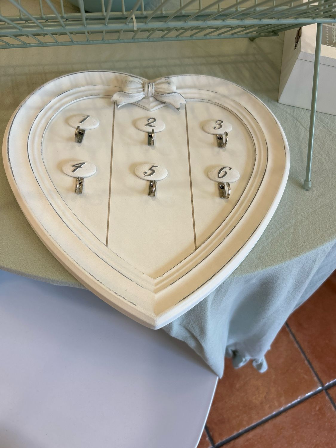 Portachiave Cuore mis.30x2,5x30