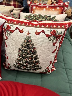Cuscino Natalizio con albero di Natale Cuscino Natalizio con albero di Natale
