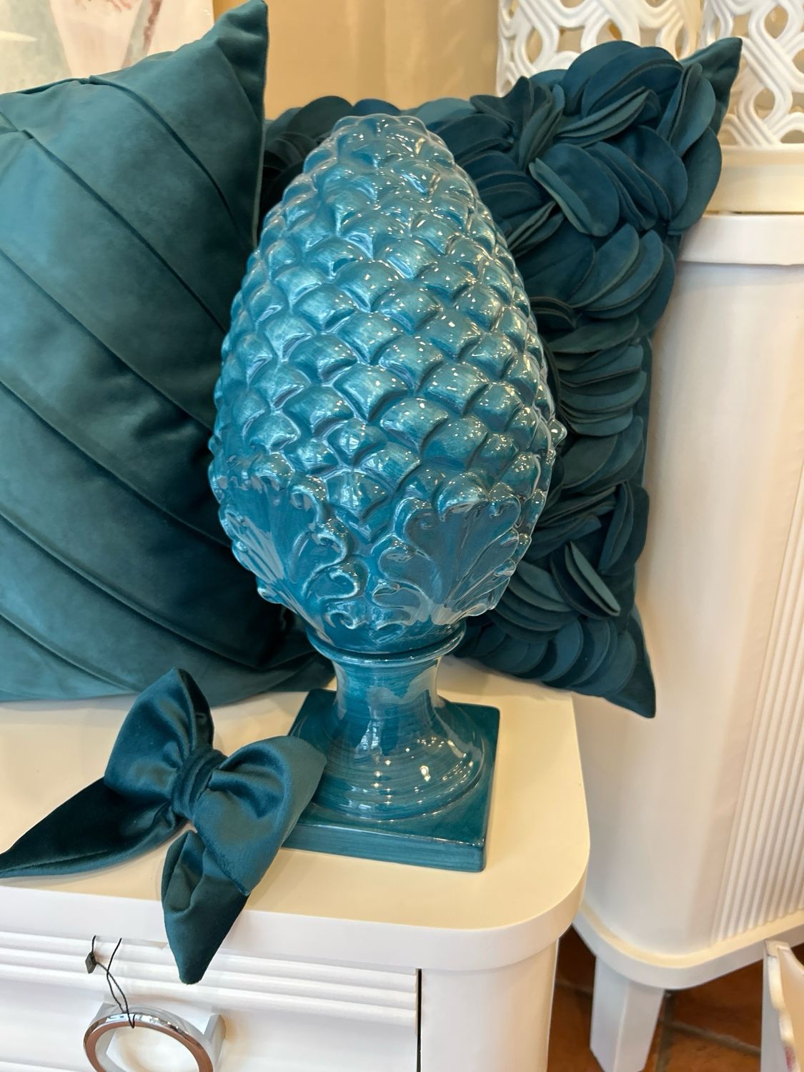 Pigna . Complemento D’arredo H35 prodotto artigianale Made in Italy