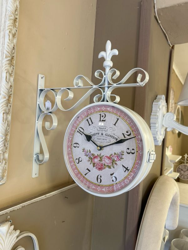 Orologio Da Stazione Bird Rose mis. 36x9 x40