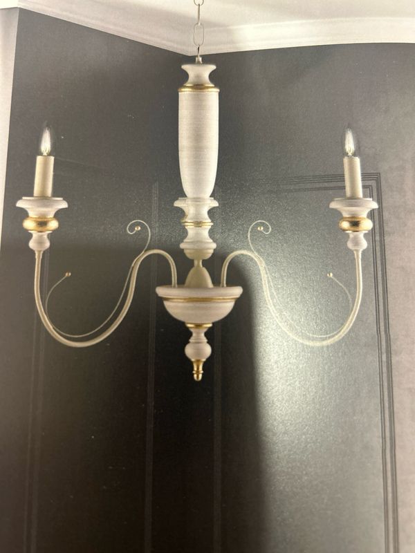 Lampadario Shamal 3 Luci diametro 55 H 60 3xE14 60WMax