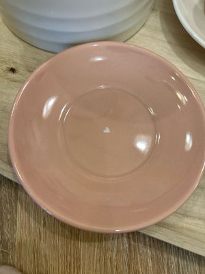 Tazzine c/ piattino amour nuvole di stoffa cadauno