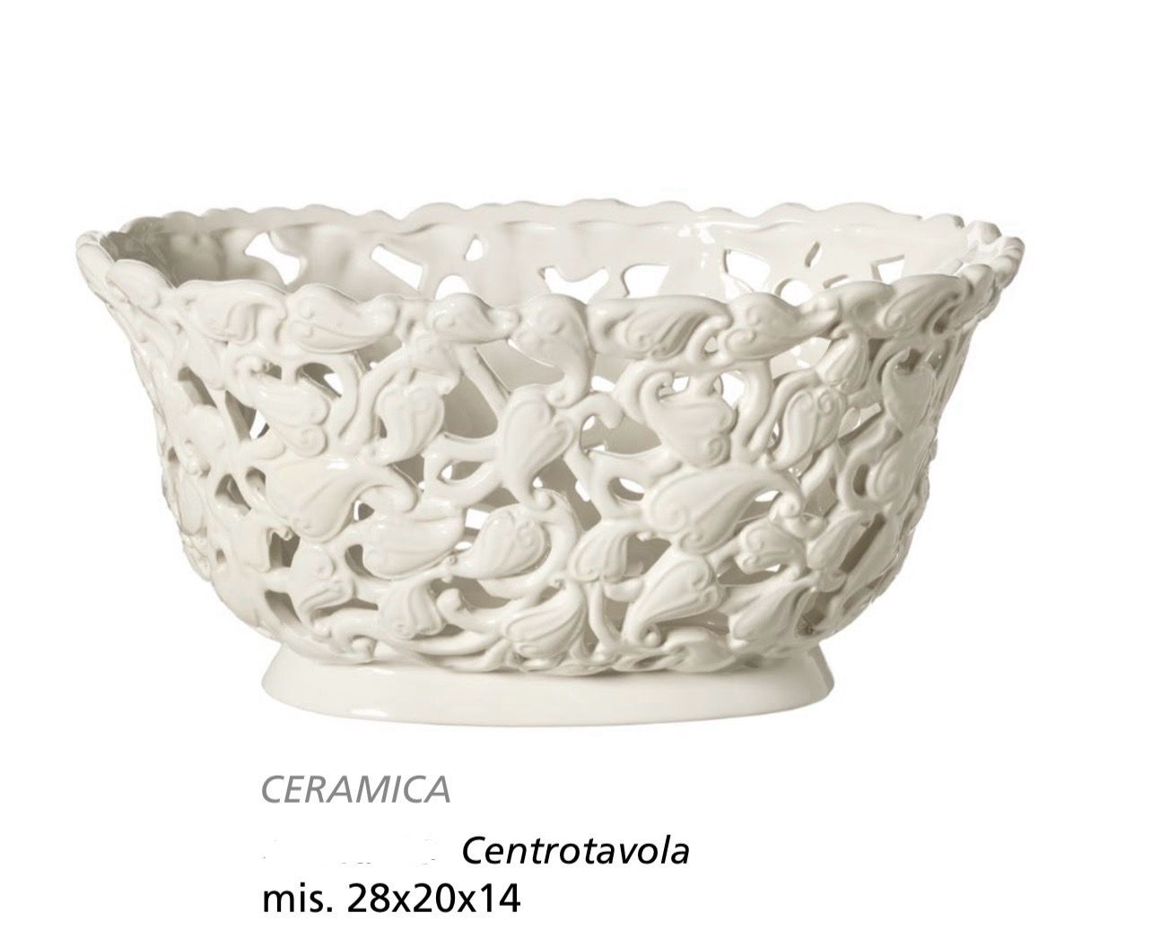 CENTROTAVOLA TRAFORATO