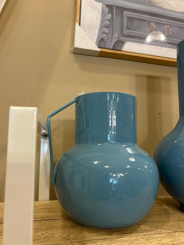 VASO IN LATTA H.23,5 D.12,5 CM VASO IN LATTA H.23,5 D.12,5 CM