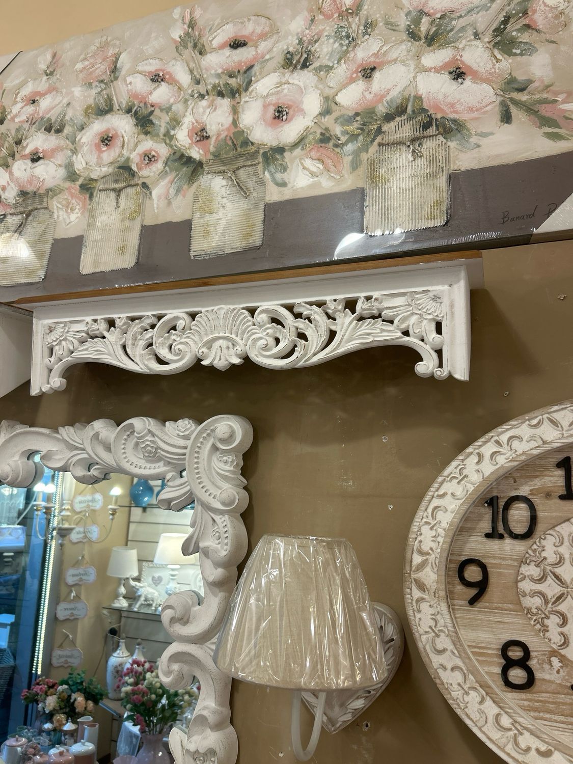 Mensola in legno mdf mis.78x16x17